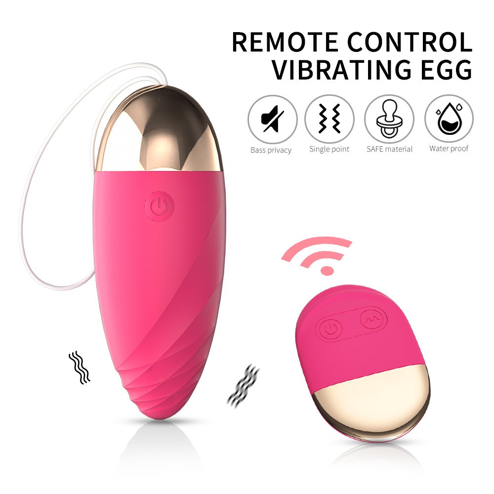 New Arrival Female Vibrating Vaginal Ball Remote Controlled Pink love Egg Vibrator huevo anal vibrador hombres juguetes