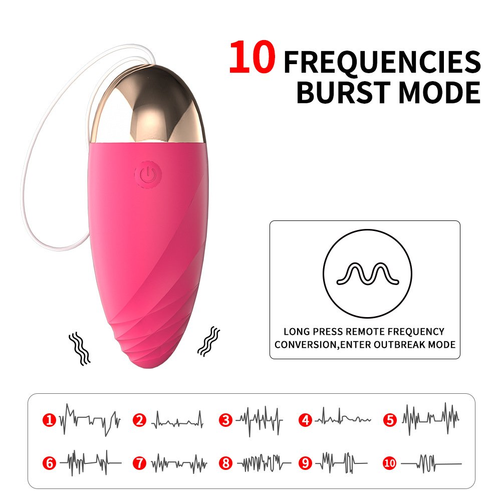 New Arrival Female Vibrating Vaginal Ball Remote Controlled Pink love Egg Vibrator huevo anal vibrador hombres juguetes