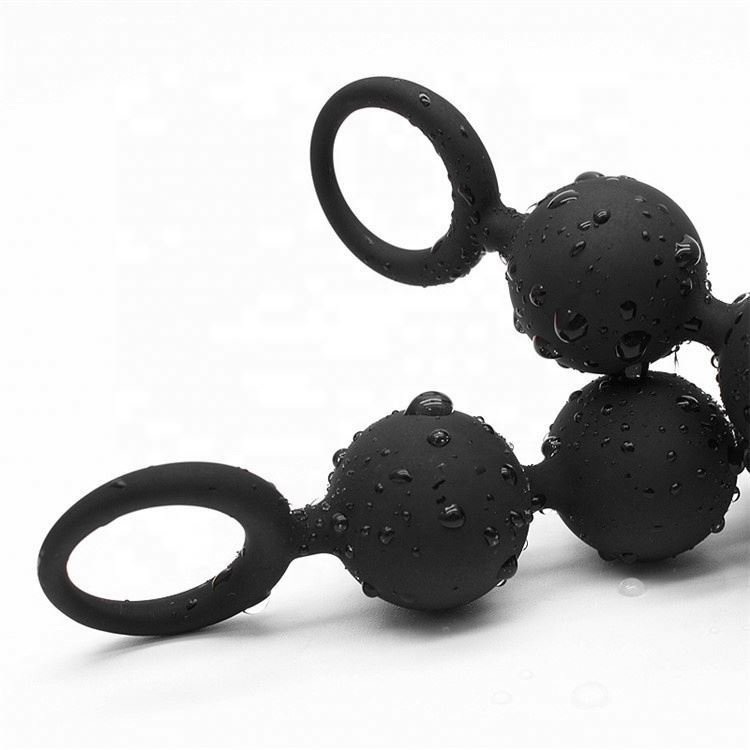 Big Anal Balls For Woman Men Big Butt Plug Silicone Anal Beads with Pull Ring Ass Toys Anal-Plug Sextoys