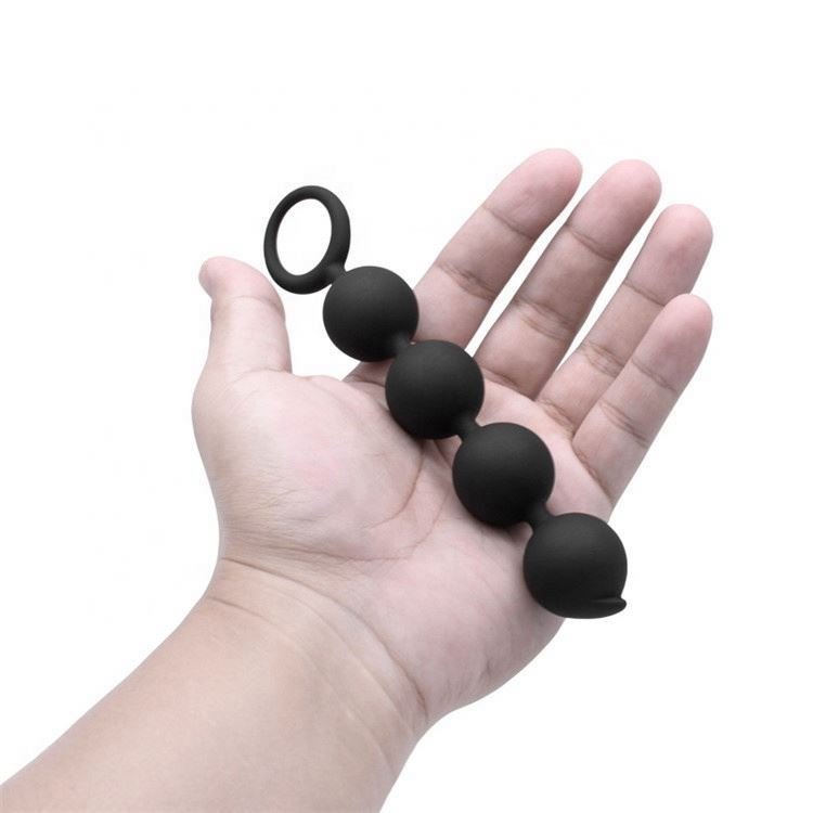 Big Anal Balls For Woman Men Big Butt Plug Silicone Anal Beads with Pull Ring Ass Toys Anal-Plug Sextoys