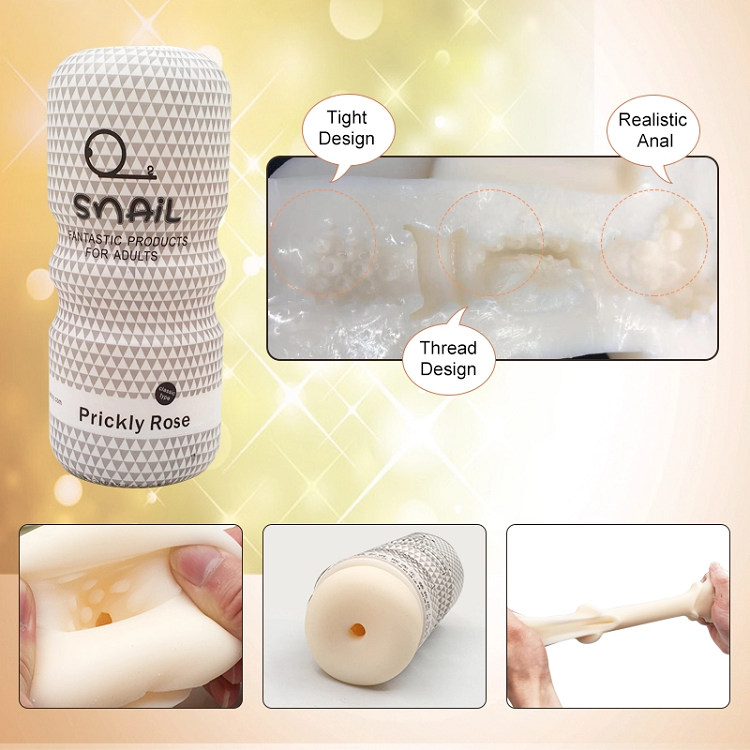 Cheap Snail Masturbation Cup Male Masturbator Aircraft Cup For Men