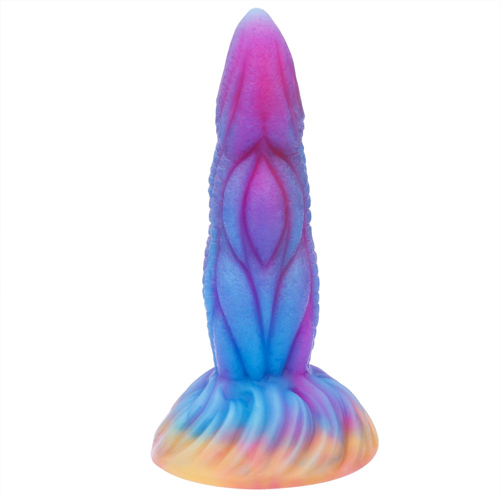 Silicone Glowing Luminous Huge Penis Dragon Monster Dildo Anal Dilation Plug Butt Plug for Women Female Masturbator Sex Toys