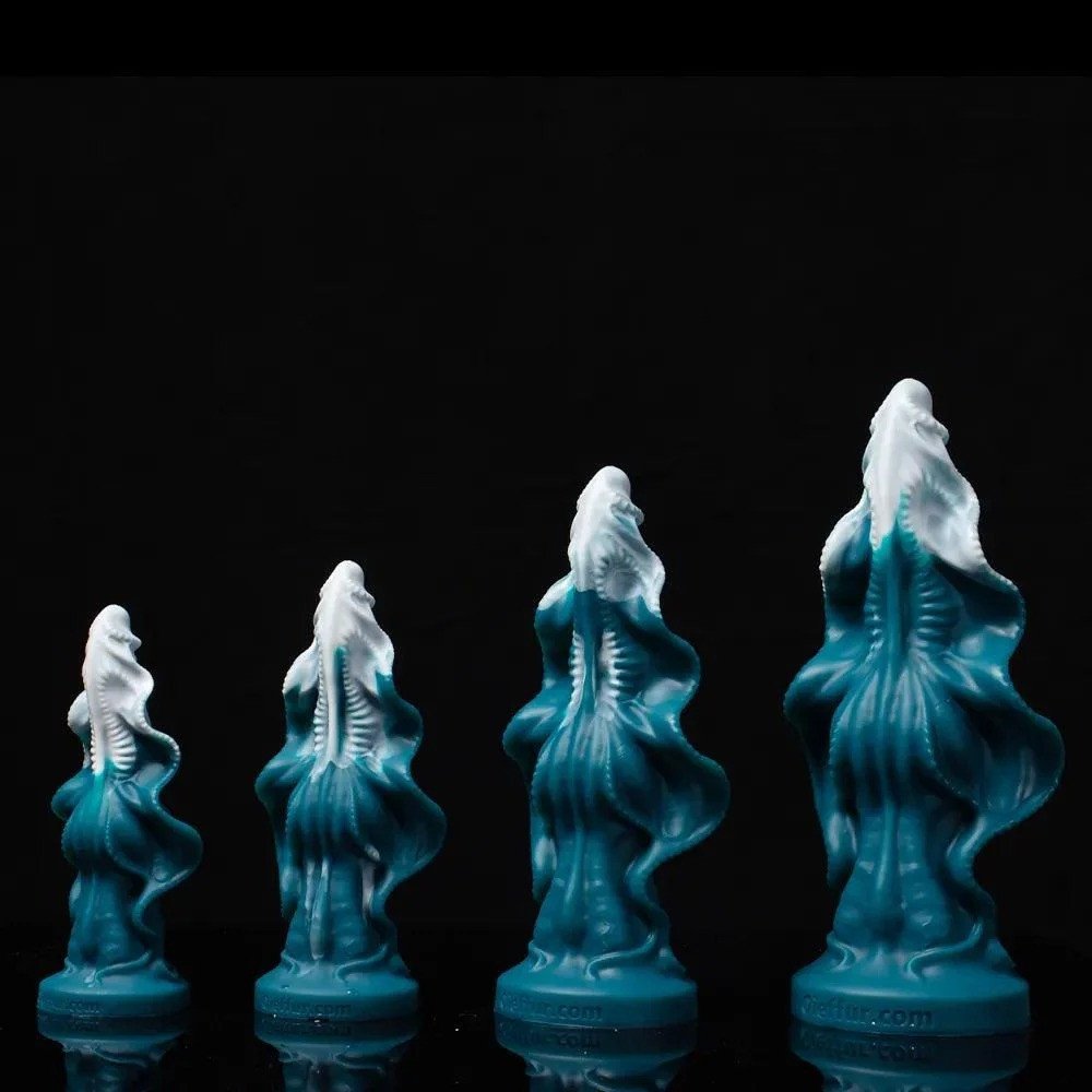 Silicone Flying Sea Horse Suction Base Huge Butt Plug