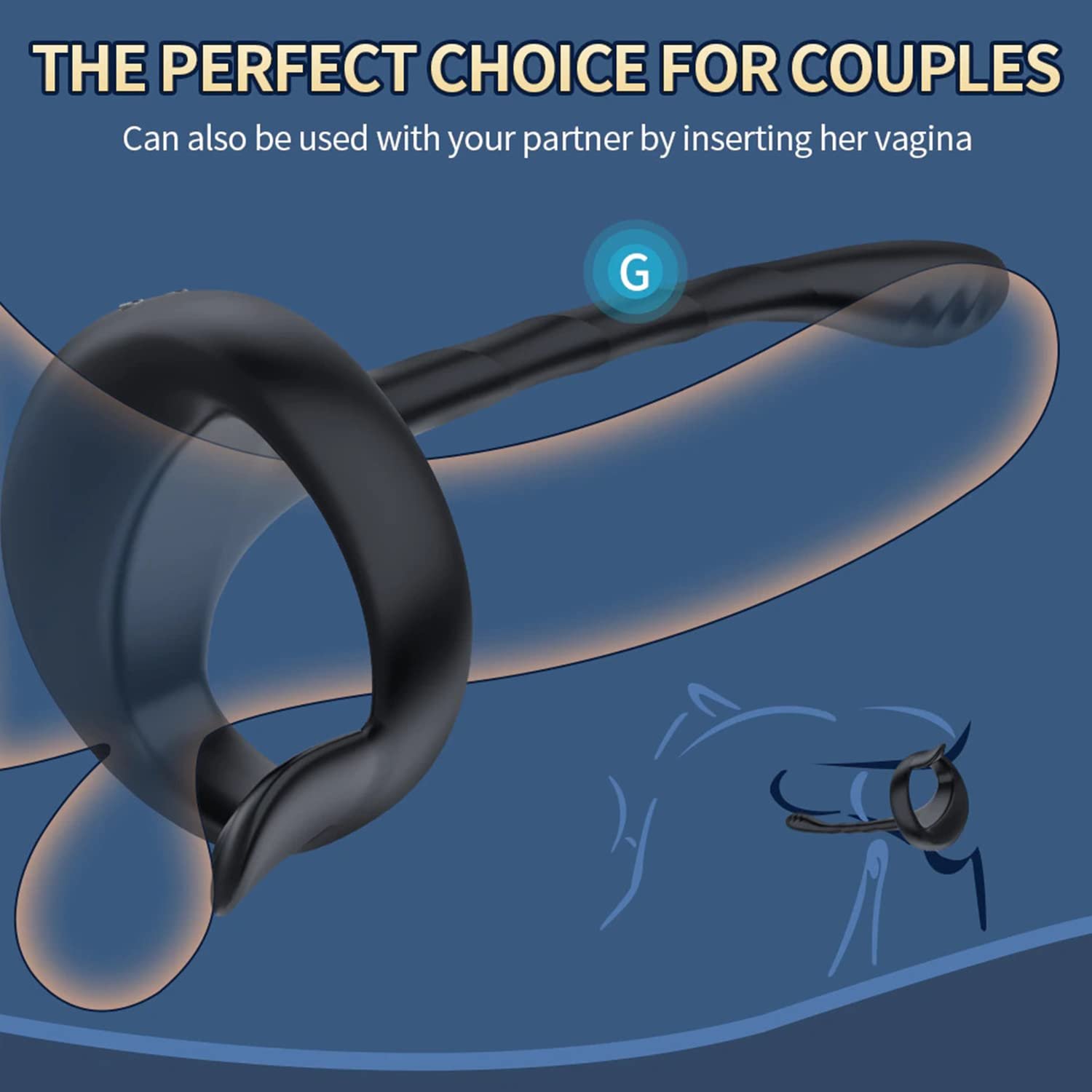 Rechargeable APP Remote Control Delay Ejaculation Vibrating Prostate Massager Locking Cock Rings Anal Hook For Men's Sex Toys