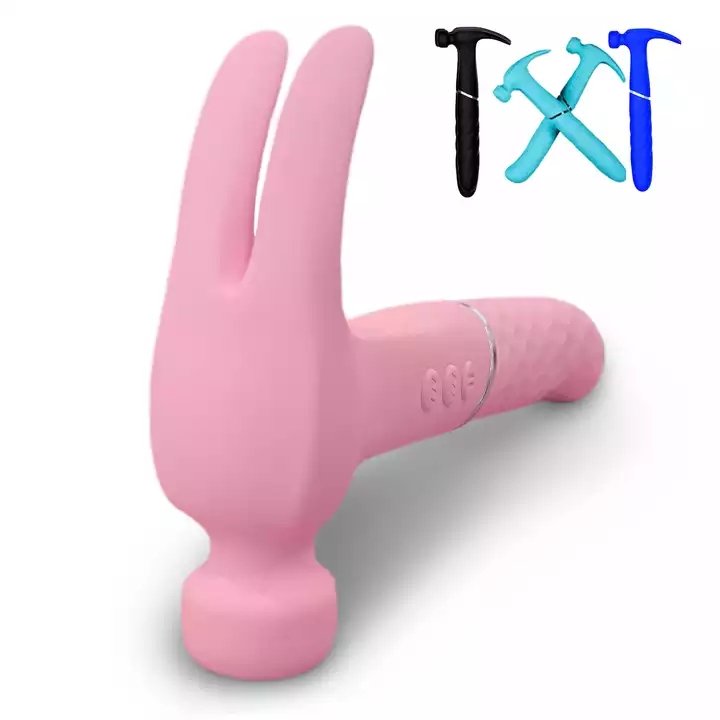Vibrator Handheld Massage Dildo Vibrator for Women 3 Speeds 21 Frequency Hammer Vibrator Vaginal Anal Plug Adult Sex Toy