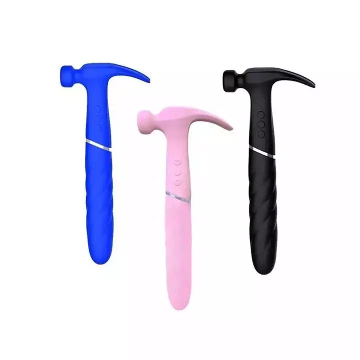 Vibrator Handheld Massage Dildo Vibrator for Women 3 Speeds 21 Frequency Hammer Vibrator Vaginal Anal Plug Adult Sex Toy