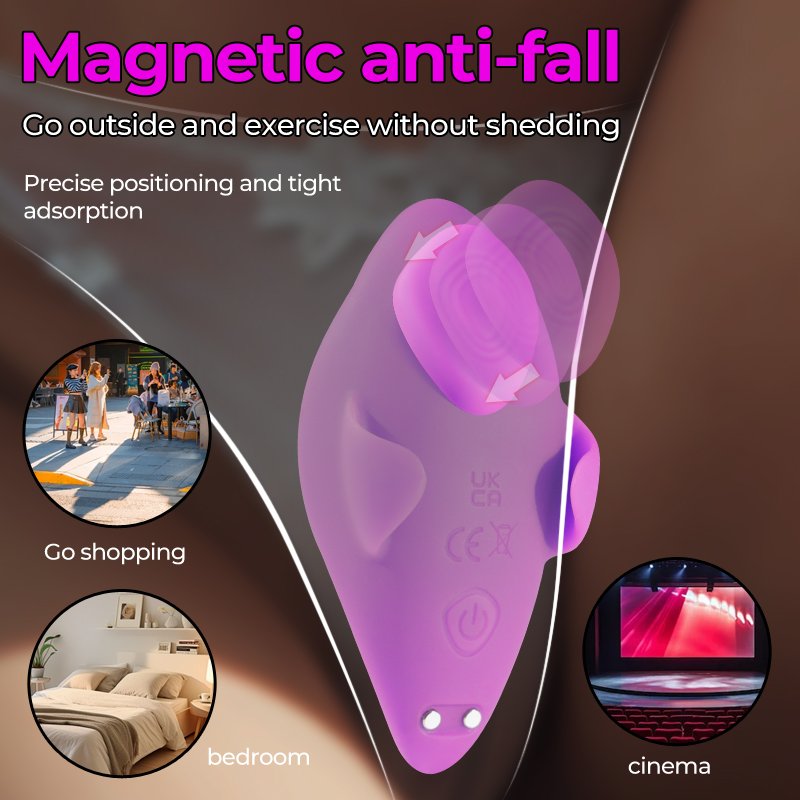 2024 New Style Wearable Panties Clitoral Vibrating Vagina Anal Stimulator Silicone Vibrator Sex Toy for Women