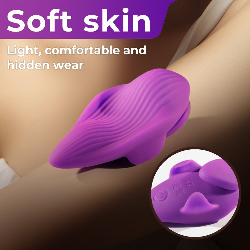 2024 New Style Wearable Panties Clitoral Vibrating Vagina Anal Stimulator Silicone Vibrator Sex Toy for Women