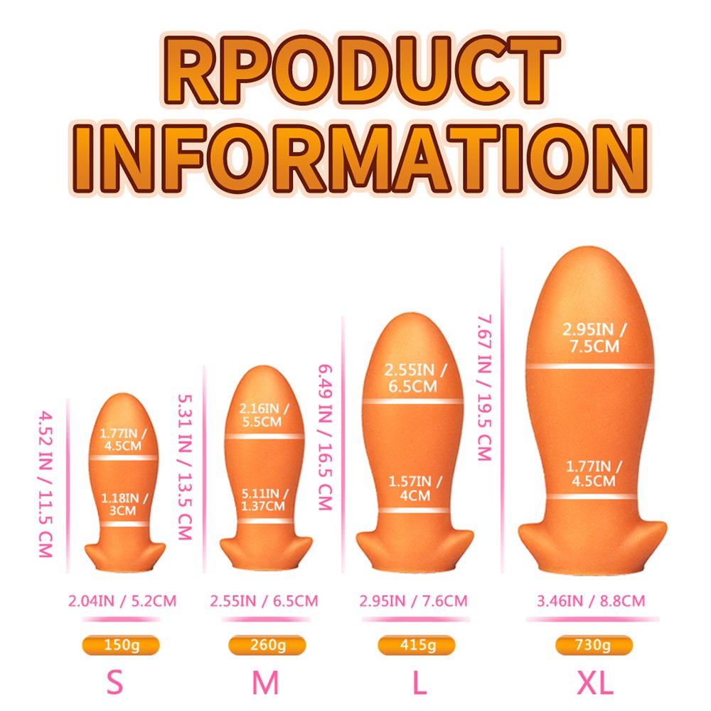 Sex Toys Enhanced Pleasure Dragon Egg Prostate Orgasm Masturbation Anal Plug