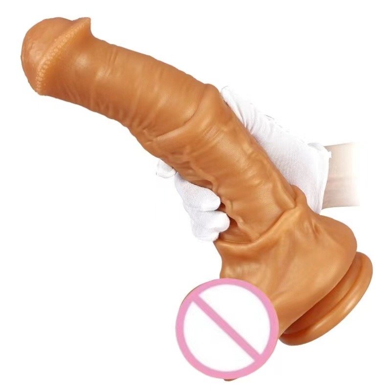 Cross-Border Animals Horse Penis Silicone Dildos Mixed Colors Adult Products for Men Women Masturbation Anal Plugs Masturbators