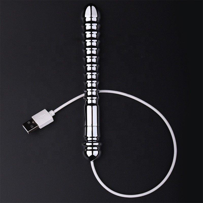 Sex Toys Metal Heating Rod USB Charging Anal Plugs Prostate Massager For Male And Female G-spot Dilator Masturbation Adult Games
