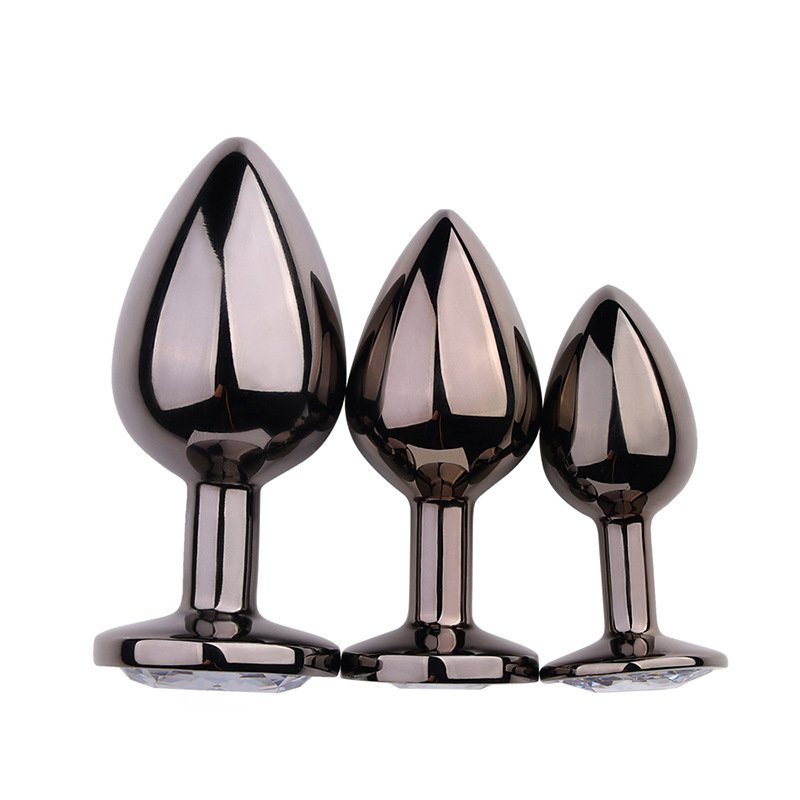 2024 New Gun Color Metal Anal Plug Butt Plug Anal Sex Toys Masturbation BDSM Sex Toys For Man