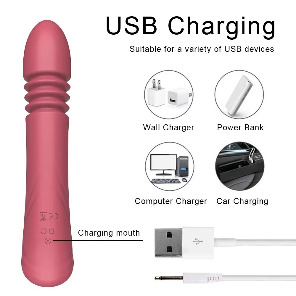 Popular Silicone Clitoral Stimulator G Spot AV Wand Massager Anal Sex Toys Dildos Vibrator For Women