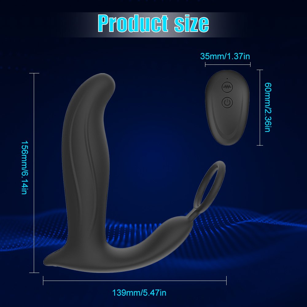 Sparda Wiggleing Thrusting Vibrating Plug Anal Plug Vibrato Masturbation Sex Toys for Men Vibrate