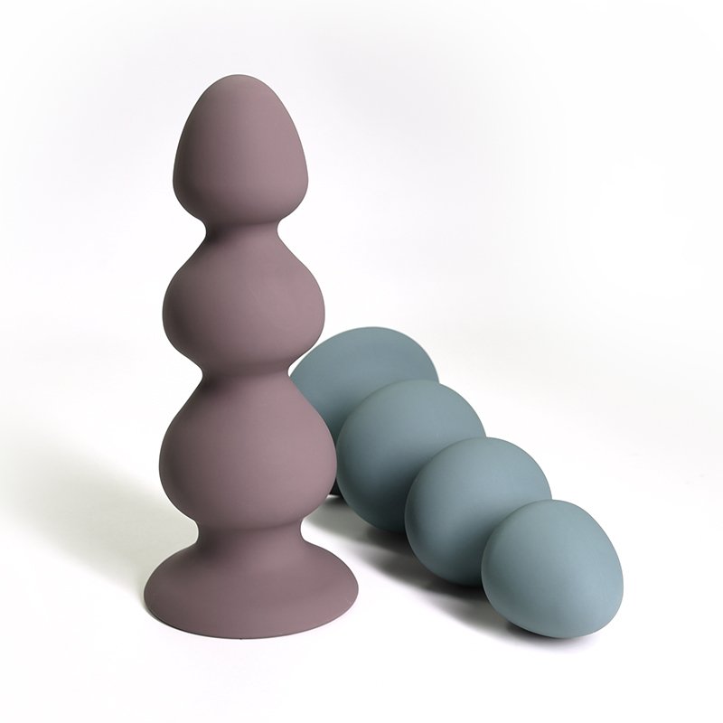 Wosilicone Large String Butt Plug for Man Gay Anal Stimulation Sex Toys Smooth Silicone Huge Size Man Masturbation Plugs