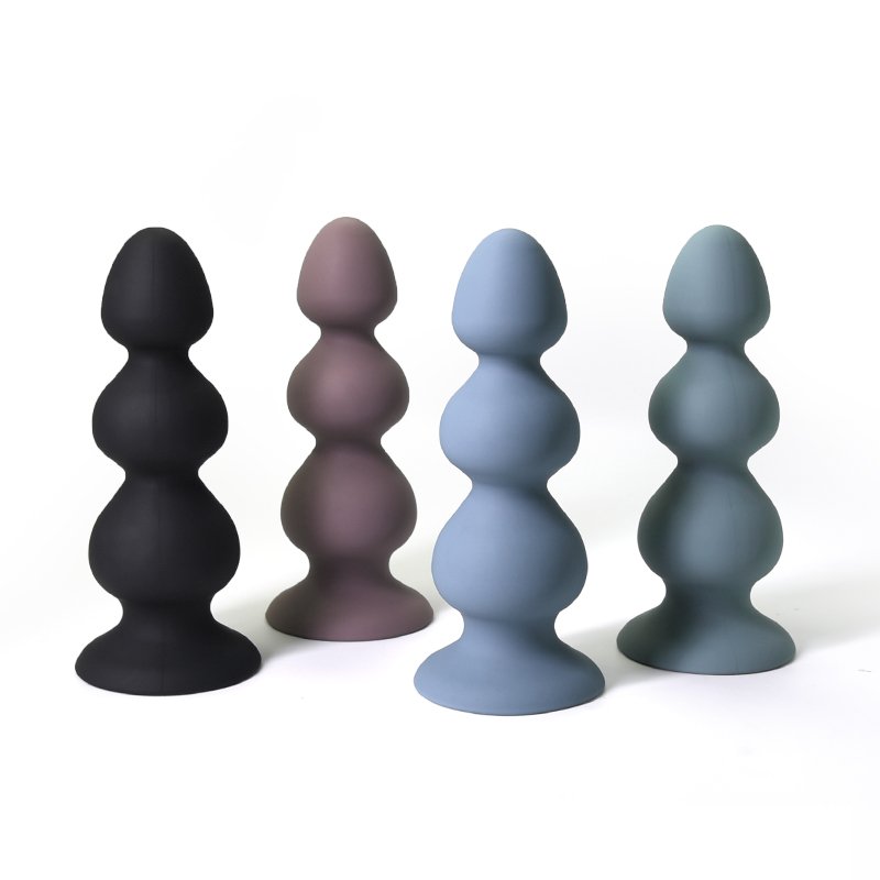 Wosilicone Large String Butt Plug for Man Gay Anal Stimulation Sex Toys Smooth Silicone Huge Size Man Masturbation Plugs