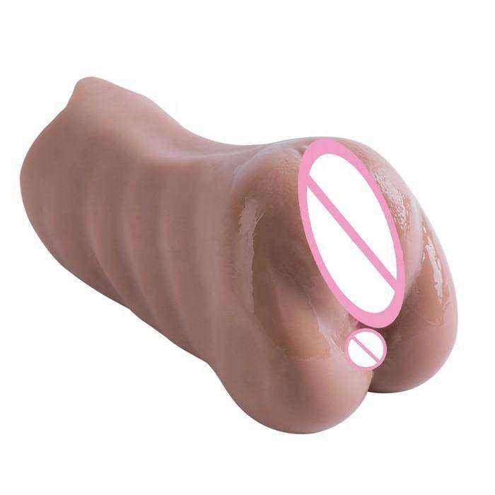 Masturbators adult 3D Male Pocket Pussy Masturbation Cup TPE Penis for Vagina Sex Toy for Man Vaginal oral anal 3 Holes 3 in 1