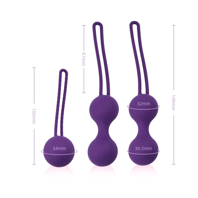 The Sexbay plant wholesale female silicone Kegel balls for vaginal tightening exercises for women on the pelvic floor after