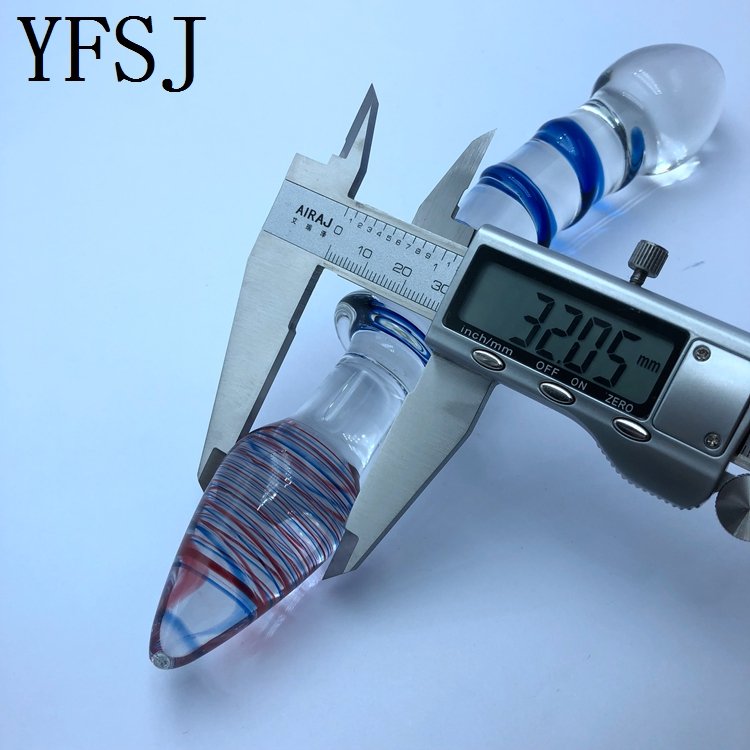 smooth . glass dildo for . Prostate G SPOT Massager sex toy for women or men