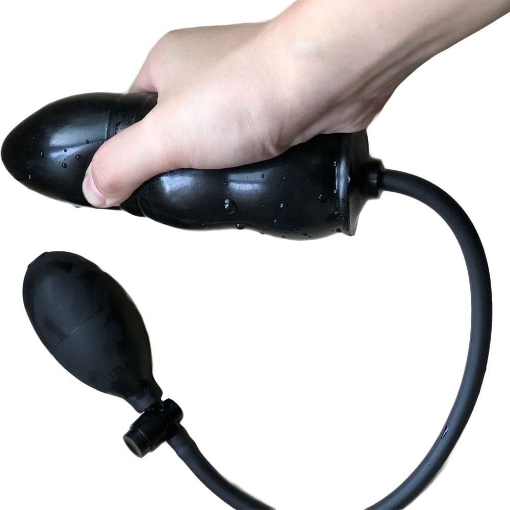 2024 Hot New Products Adult Sex Product Extra Large Silicone Anal Plug Inflatable