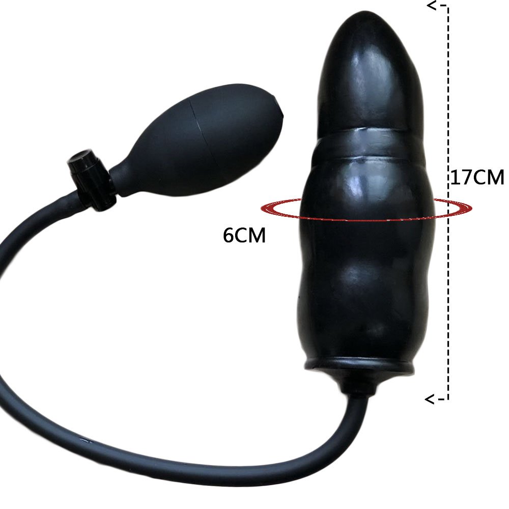 2024 Hot New Products Adult Sex Product Extra Large Silicone Anal Plug Inflatable