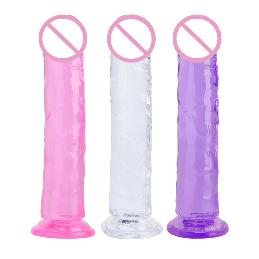 Factory Price Artificial Huge Penis Dick Female Masturbator Soft Jelly Realistic Dildo Anal Plug Sex Toys