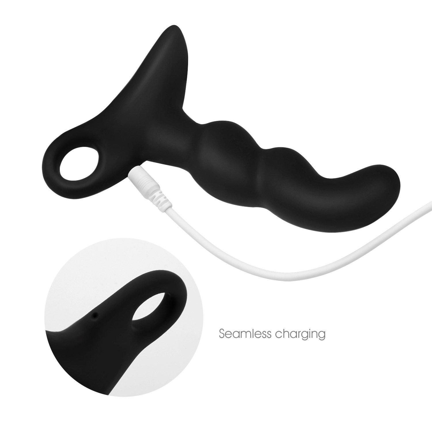 Anal Plug Prostate Massager Anal Vibrator Beads Butt Plug USB Gay Male Adult Sex Toy