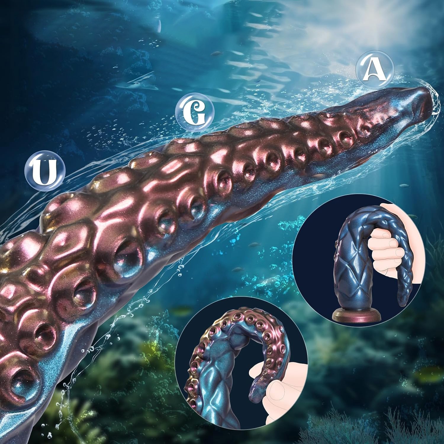 Tentacle Dildo Sex Toys for Women Realistic Anal Dildo with Suction Cup Huge Monster Silicone Dildos Anal Plug Prostate Massager
