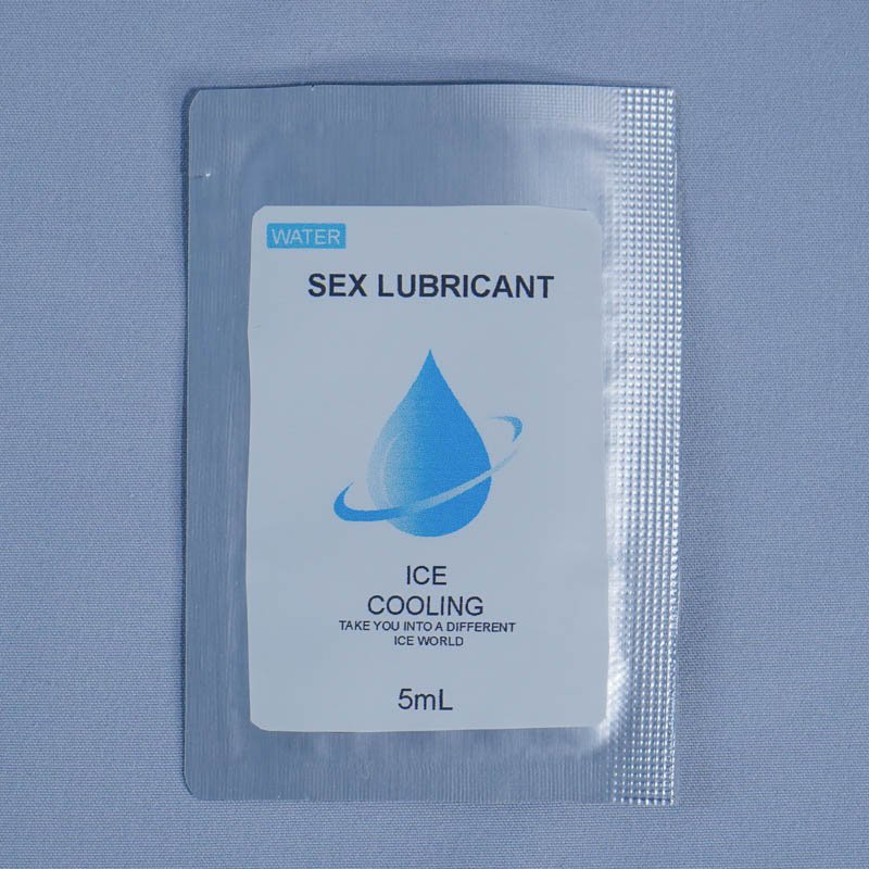 Factory OEM lube men 5ml sachet gel toys anal water based toy waterbased sex lubricant