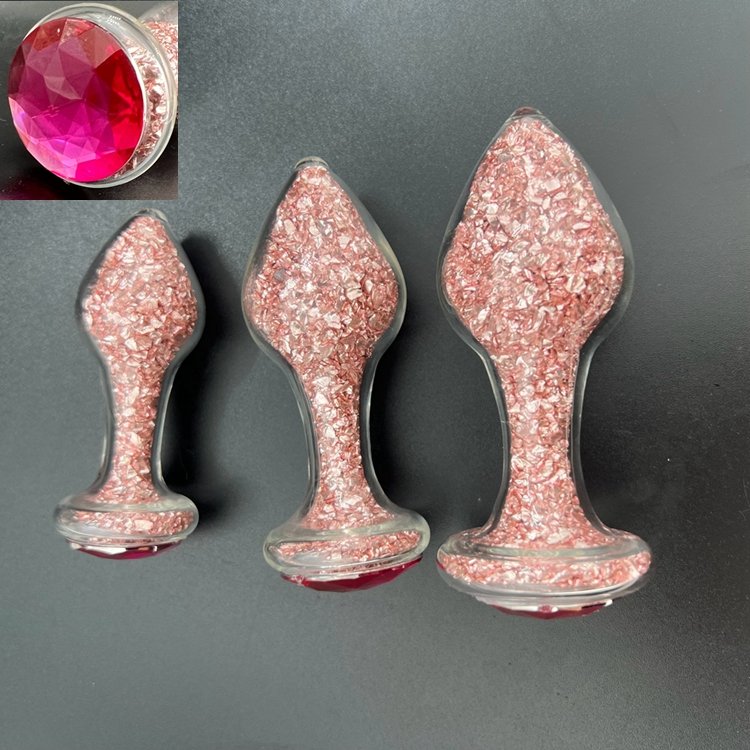 smooth . glass dildo for . Prostate G SPOT Massager sex toy for women or men