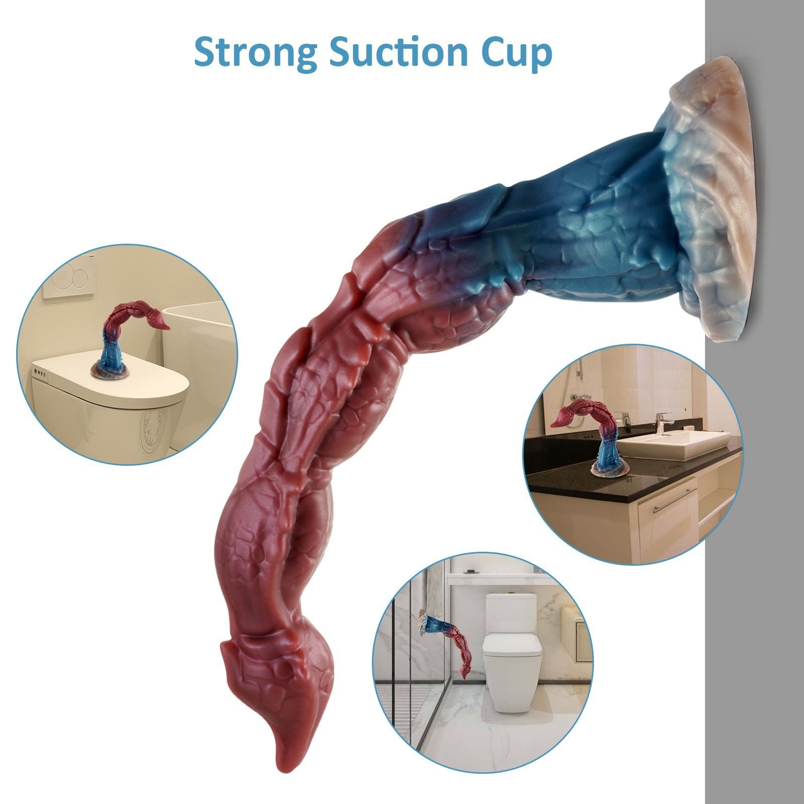 Super Long Scorpion Tail Dildo Realistic Huge Animal Dildo Anal Plug Suction Cup Female Masturbator Sex Toy for Women Men