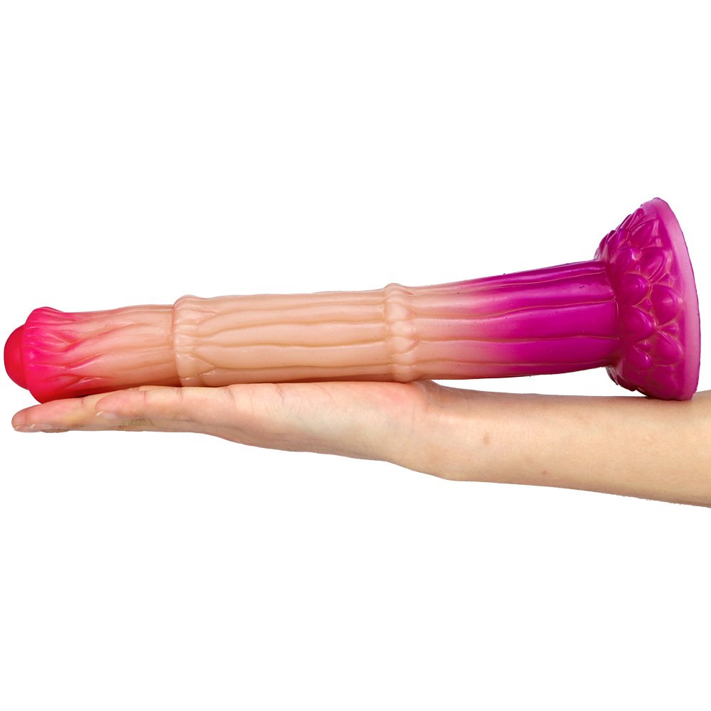 Ma's New Super Simulation Makeup Anal Plug Gradual Color Change Prosthetic Penis Female Masturbation Sex Toy