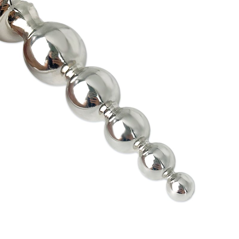 New Double-Headed Gourd Shape Anal Plug Double-Sided Sex Toy silicone butt plug anal dildo sex products