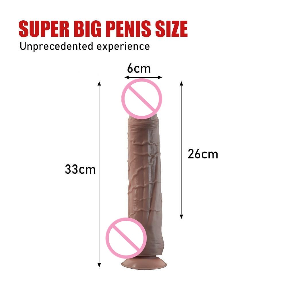Thick and soft TPE dildos for women, masturbating dildo sex toys for women, masturbating anal plug sex toys for men