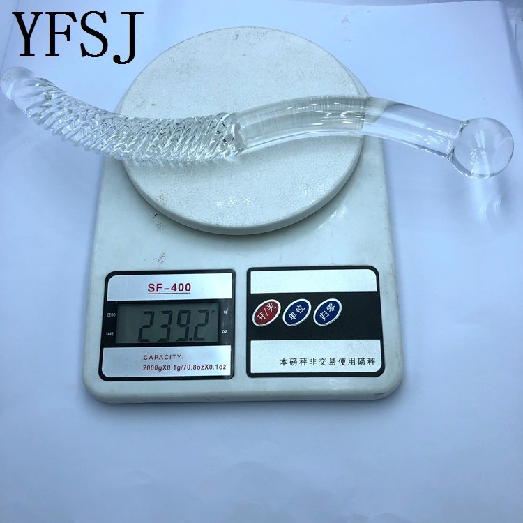 smooth . glass anal for . Prostate G SPOT Massager sex toy for women or men