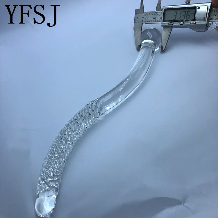 smooth . glass anal for . Prostate G SPOT Massager sex toy for women or men