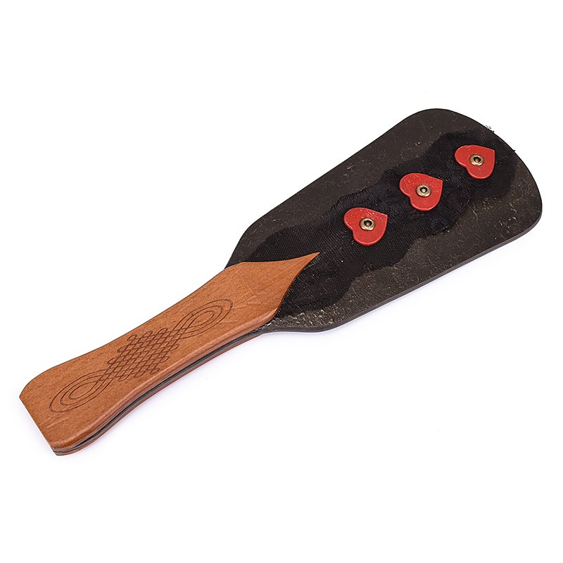 Genuine leather Paddle BDSM Gear Bondage Restraints whip sex toys paddle