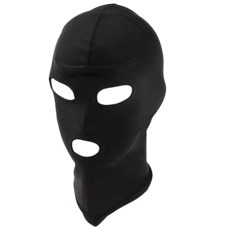 Elasticity Balaclava Cap Unisex Standard Seamless Fetish Hoods for Halloween Cosplay Party Hat Tactical Face Mask Games