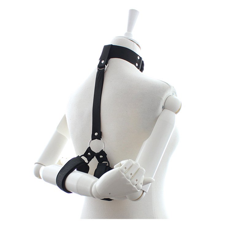 Body Bondage Bdsm Restraint Kits Flirting Dog Slave Adult Backhand Strap