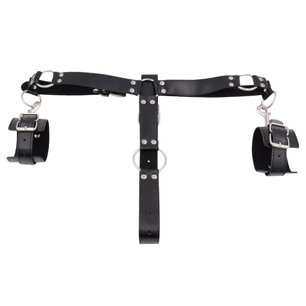 Sexy Punk Leather Garter Adjustable Waist Belt Sex Body Legs Harness Female Waist Adjustable sexy t-back panties