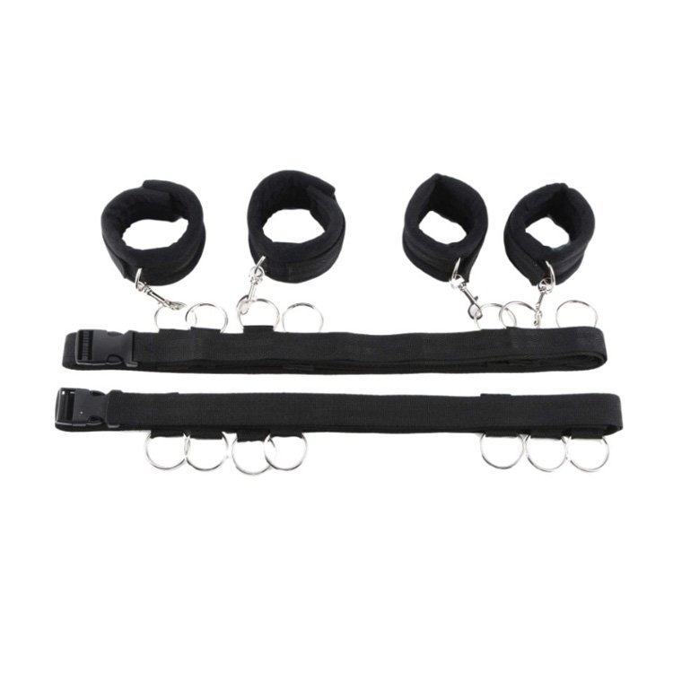 Adult SM 7 Pieces Kit Sexy Flirting Fetish Restraint Handcuffs Suit Erotic Set Sex Toys Bdsm Bondage Gear