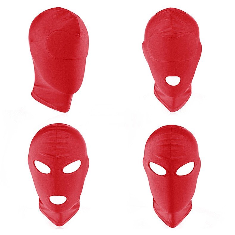 Factory BDSM Bondage Hood Four Styles Spandex Eye Mask BDSM-Gear Fetish Mask Bondage Restraints