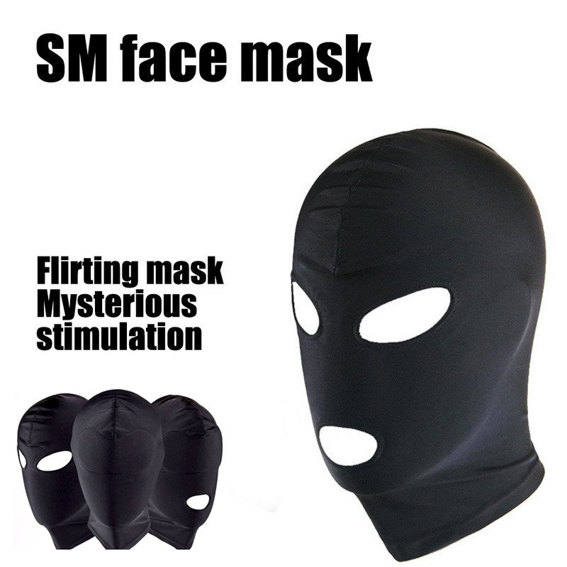 Factory BDSM Bondage Hood Four Styles Spandex Eye Mask BDSM-Gear Fetish Mask Bondage Restraints