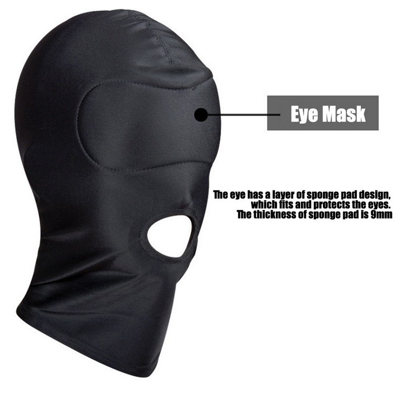 Factory BDSM Bondage Hood Four Styles Spandex Eye Mask BDSM-Gear Fetish Mask Bondage Restraints