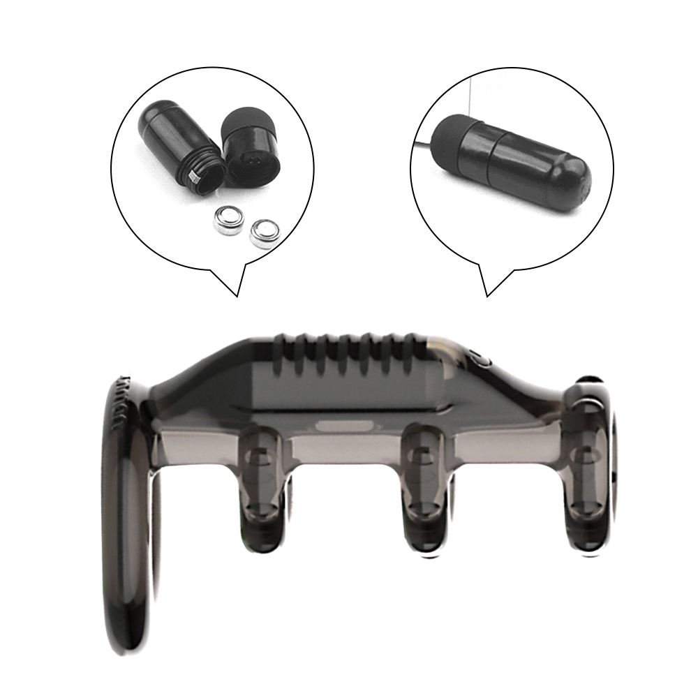 G Spot Stimulator Bullet Vibrator Cock Sleeve Penis Vibrating Ring Ejaculation Delay Strap On Dildo Bondage Gear