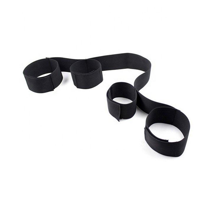 Adult Games Slave Sex Toys Product For Woman Couples BDSM Bondage Restraints Adjustable Handcuffs Ankle Nylon Straps Fetish