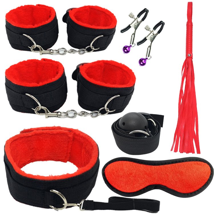 7Piece BDSM kit de bondage sexuel play for adult bondage set bondage gear men
