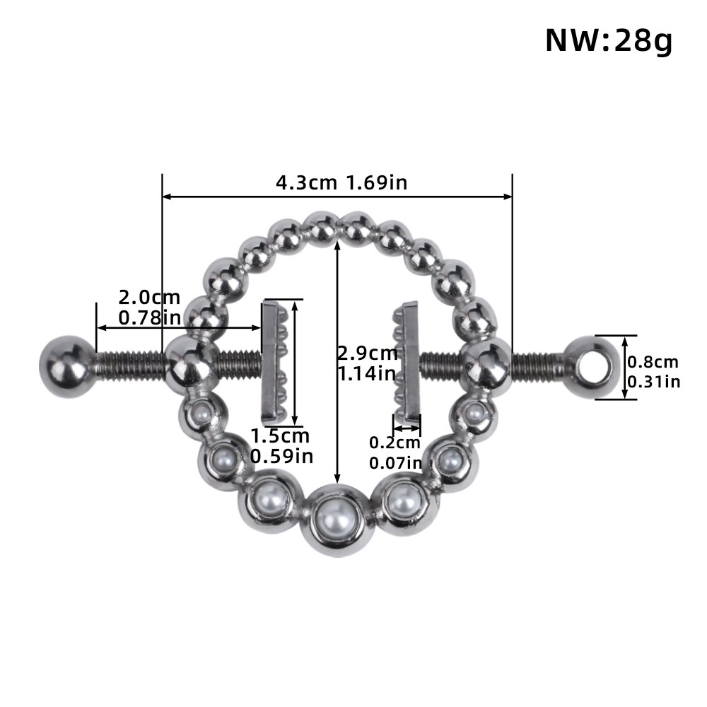 Adjustable weighted Nipple Clamps sexy toy, bdsm kit bondage gear round nipple clamps,tweezer nipple clamps for female sex games