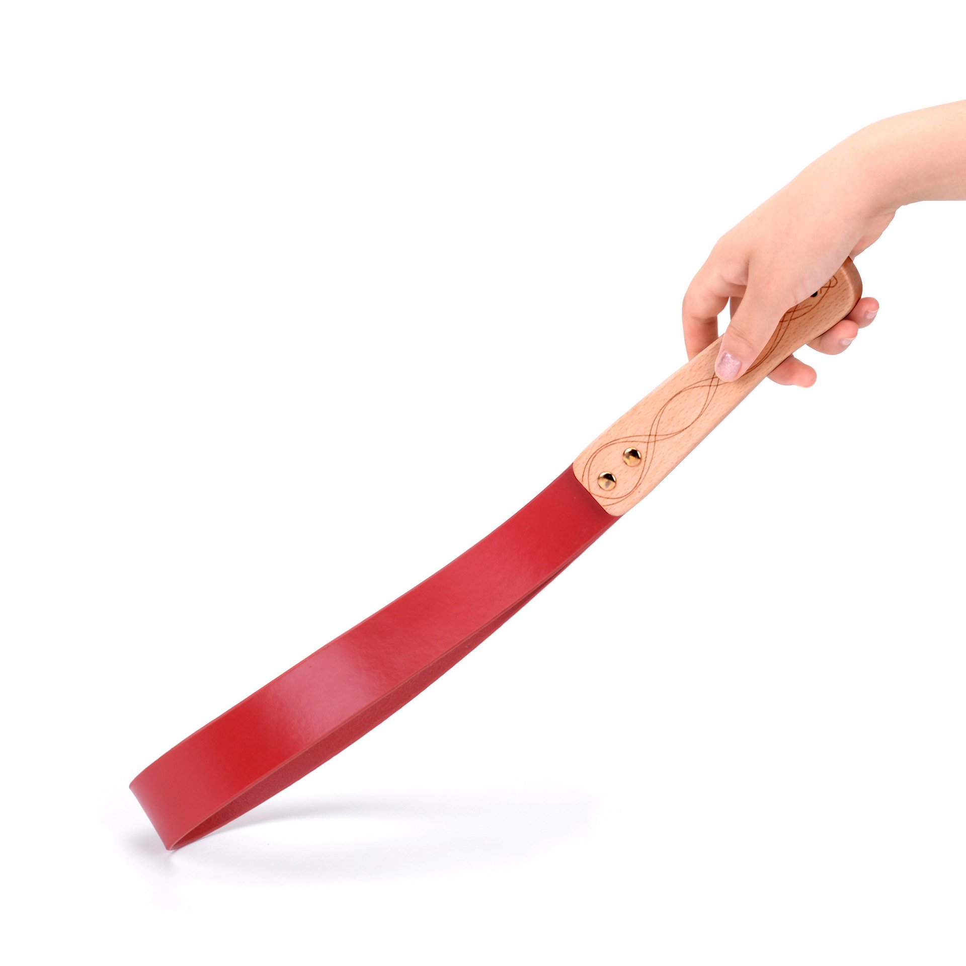 BDSM Fantasy Flogger Cosplay Slave Sex Toys For Couples Bondage Genuine Leather Wood Spank Paddles Flogger Gear Fetish
