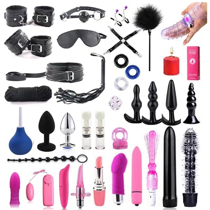 35 pcs Bondage gear sex toys for woman juguetes sexual vibrator bullet Egg penis ring sexy toys
